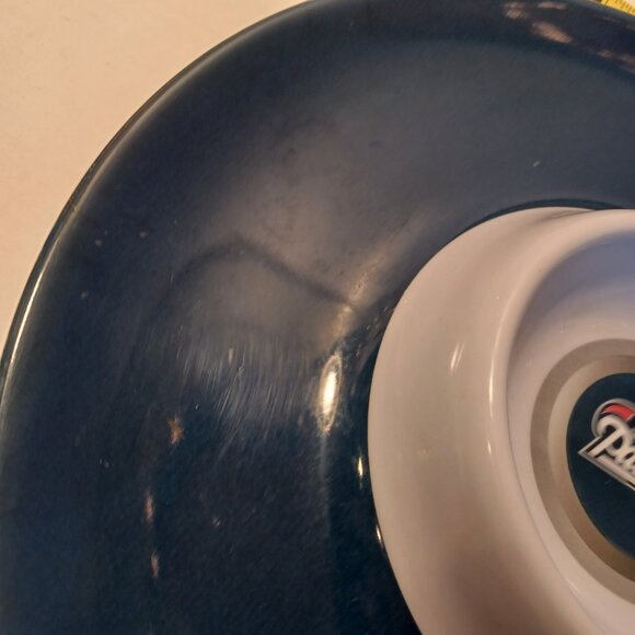 NFL Patriots Melamine Ware Chip And Dip Serving Platter 13" Licensed Product - Picture 6 of 7